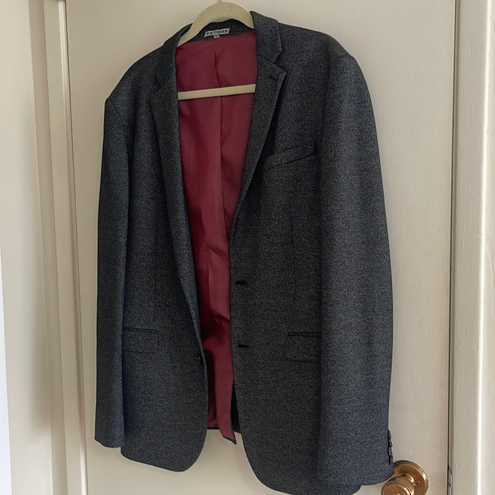 Lightly worn Express slim fit Mens blazer